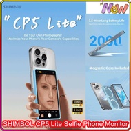 New SHIMBOL CP5 Lite Selfie Phone Monitor 5'' Rear Selfie Touch Screen Monitor 1080p FHD Vlog for Li