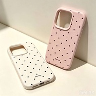 Chic Black Red Polka Dot Design Casing For OPPO Realme 7i 8 8i 5 5 C11 2020 5 6 Pro C15 C20 C21Y C25