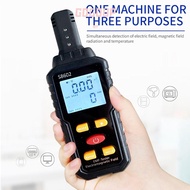 GOGUVO Dosimeter Tester Equipment Black Durable EMF Meter