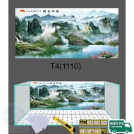 [Free Stickers+Stickers] 3D aquarium stickers Decal 3D model 1110, super beautiful fish tank paintin