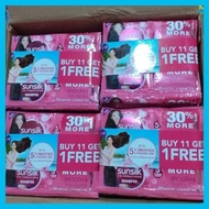 ¤ ◄ △ SUNSILK SHAMPOO Sachet green/violet/pink/orange sold  per 1 dozen (13ml x 12 sachets)