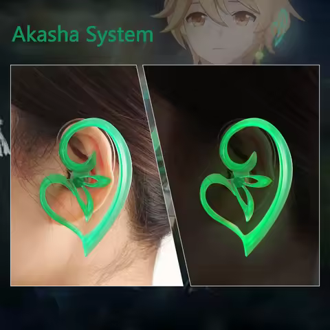 Genshin Impact Sumeru Akasha System Cosplay Luminous Earpiece Halloween Party Costumes Props Ear Wea