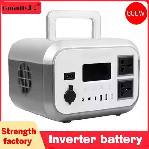12v50AH Lifepo4 battery Portable power station 60AH Lithium Inverter 220V 500W For Outdoor Camping a