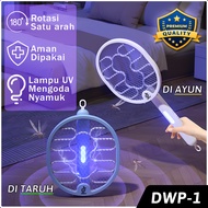 raket nyamuk listrik cas ori 3 in 1 Multifungsi Perangkap Nyamuk/raket nyamuk charger/Raket Nyamuk R