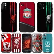 for Redmi Note 7 8 9 10 4G Pro Max 8T 9S 9T Liverpool FC 9Y5 Fashion Black TPU Soft Silicone Casing 