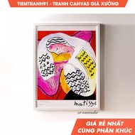 Wall painting, Matisse Aix En Provence, Henri Matisse Exhibition, Vintage Art Poster, Reproduction. 