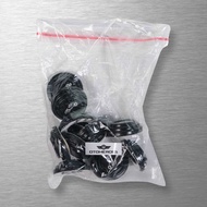 EZSHOPPING Silicone Car Door Damper Anti-Shock Impact Sound 10 PCS - HJ-3CM| |