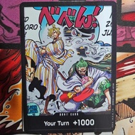 One Piece TCG [ENGLISH] OP06 DON card Sanji & zoro [ENGLISH VERSION]