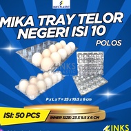 MIKA EGG TRAY CONTAINS 10 EGG TRAY PLAIN NEGRI EGG