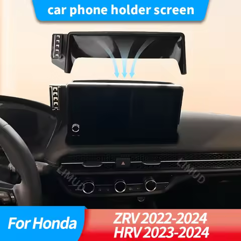 For Honda ZRV 2022 2023 2024 HRV 2023-2024 Car Phone Holder Screen Fixed Base Car Magnetic Wireless 
