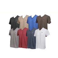 (คอวี 8 ตัว) ARROW Lite T-SHIRT แอร์โรว์ ไลท์ เสื้อยืด เสื้อยืดคอวี เสื้อสีพื้น ผ้า T/COTTON ใส่สบาย