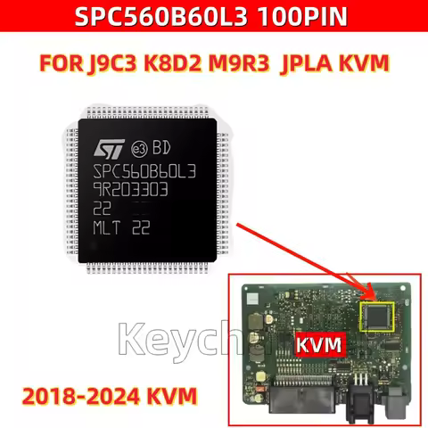 1pcs SPC560B60L3 Blank New Chip Original 100pin Immo Chip KVM PFA K8D2 JPLA J9C3 M9R3 CPU Chip for L