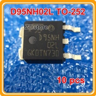 10Pcs D95NH02L TO-252 D95NH 02L STD95NH02L TO252 24V/80A N-Channel MOSFET ใหม่เดิม