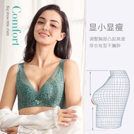 34-44D  32-40B Cup Big Cup Plus Size Adjustable Bra Big Size Full Cup Push Up Bra Women Deep V Lace 