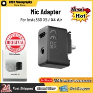 【🇹🇭 ร้านไทย】Original Insta360 X4 Air/X5 Mic Adapter USB-C Port For Insta360 X4 Air/X5 อุปกรณ์เสริมขอ