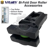 VITALLY Bi Fold Door Roller Accessories. Bi-Fold Door Roller or Stopper Clip. Folding Door Roller Replacement Part