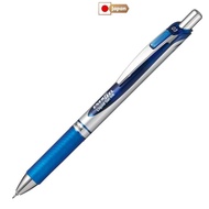 【Direct from Japan】Pentel Gel Ink Ballpoint Pen EnerGel BLN73-C 0.3 Blue 10 Pack 0.3mm Blue [Silver Barrel]