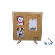 DIY Board Cork Imported From Portugal (Portugal)/Announcement With Stand + 9 Pins Versatile