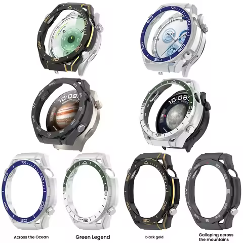 Case For Huawei Watch GT 6 /6 Pro 5/5 Pro/GT 4 46mm smartwatch accessories Scale Cover Bumper Shell 