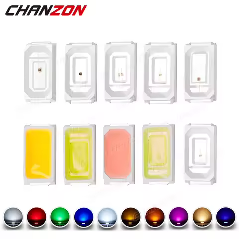 100Pcs SMD 5730 5630 LED Diode Chip 0.1W 0.2W 0.5W Warm White Red Green Blue Yellow Orange UV Purple