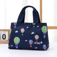 High-value Portable Large Double-pocket Bag Waterproof Cloth Hand-carrying Mother Bag Commuter Baby 