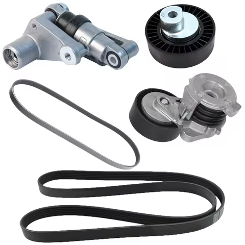 Engine Belt Tensioner Kit For BMW E46 E39 E60 E38 E65 E66 X3 E83 X5 E53 M54 11287838797 11287841228 