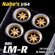 1/64 Nabes X Chika BBS LMR Tuned Wheels 9.7mm