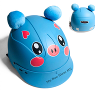 mũ bảo hiểm trẻ em không kính hình doraemon nón bảo hiểm cho bé trai bé gái