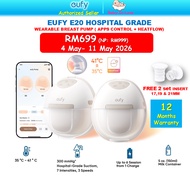 [4-11 May RM699 Only] [App + Heatflow] Eufy E20 Heated Wearable Breastpump/Eufy E20