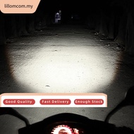 LOMC◇High-brightness motorcycle LED headlight H4 BA20D P15D dual-color headlight