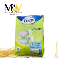 [RTC - SAMPLE-PACK] DR.P VALUE ADULT DIAPERS SIZE L 3S