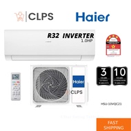 Haier 1.0HP Air Cond HSU-10VQC22 HSU-13VQC22 4 Star Inverter Air Conditioner 冷气机 HSU10VQC22 HSU13VQC