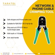 NETWORK & PHONE CABLE CRIMPING TOOL