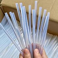 100pcs Mini Super Clear Hot Melt Glue Sticks, 0.27 X 7.87 Inches Transparent Hot Melt Adhesive, Smoo