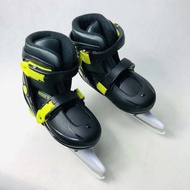 Weici รองเท้าสเก็ตเด็กปรับสรีระรองเท้าสเก็ตน้ำแข็งฮอกกี้ปรับสีได้รองเท้าสเก็ตหลากหลายใส่สบายและปลอดภัย
