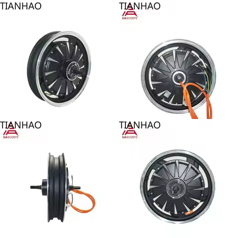 14 Inch Electric In-Wheel Hub Motor for E Bike E Motorcycle QS260 30H 1500W V1.12 High Power Brushle