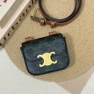 🏷Celine 瑟琳．Claude 凱旋門老花腰包/客人寄賣