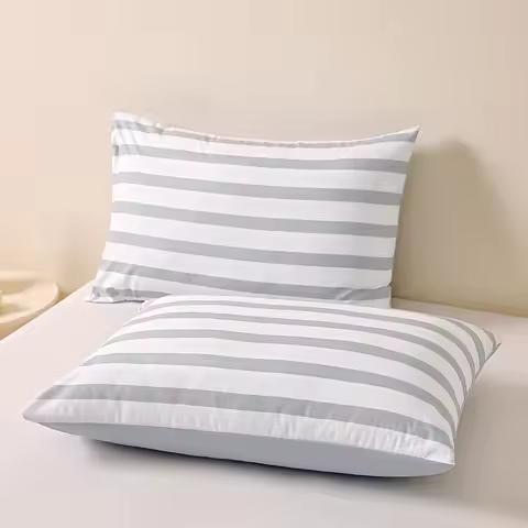 2 Pieces/1 Pair Set 40x60/50x65/50x70/50x75/50x90cm Printed Pillow Cases Pillow Cover Set