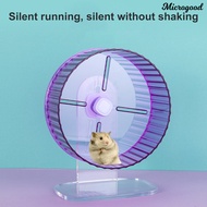 [MIC]♞Hamster Wheel Easy to Install Pet Running Wheel Transparent Hamster Exercise Toy Small Pets Supplies