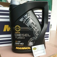 Mannol 5W40 Diesel Turbo (5Liter 15k Fully Oil