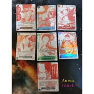 One Piece Card OP13 Treasure Campaign 3rd Anniversary complete 7 promo cards set NM