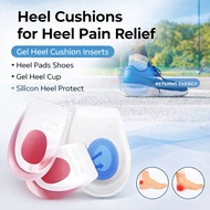 🇸🇬 Heel Cushions for Heel Pain Relief / Gel Heel Cushion Inserts / Heel Pads Shoes / Gel Heel Cup / 