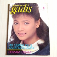 Majalah GADIS No.5 Feb 1988 Cover GENEVA