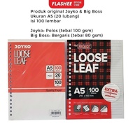 Loose Leaf Boss A5 B5BIG, 20-ring, 26-ring Binder File Paper, 50 Pieces, 100 Sheets