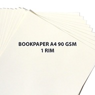 Bookpaper 90 gsm A4 1 rim / Book Paper a4 90gsm 500 lembar