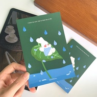 Art prints Postcards | Cute cats and bunnies | Aesthetic wall art deco | Cute illustration Aesthetic