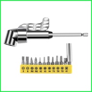 Angle Screwdriver Adapter Screw Tightening Attachment 105 Degree Right Angle Drill Attachment Power 