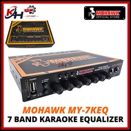 🎤 MOHAWK 7 Band Karaoke Built-In Bluetooth Parametric Equalizer Amplifier MY SERIES ORANGE - MY.7KEQ