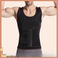 Mens Body Shaper Compression Vest Abdomen Shapewear Tummy Slimming Sheath Gynecomastia Shapers Corse