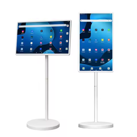 Interactive 32 Inch Portable Monitor Screen Smart TV Display Android 15 8+128GB Touchscreen LCD Moni